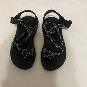 Black and White Chacos